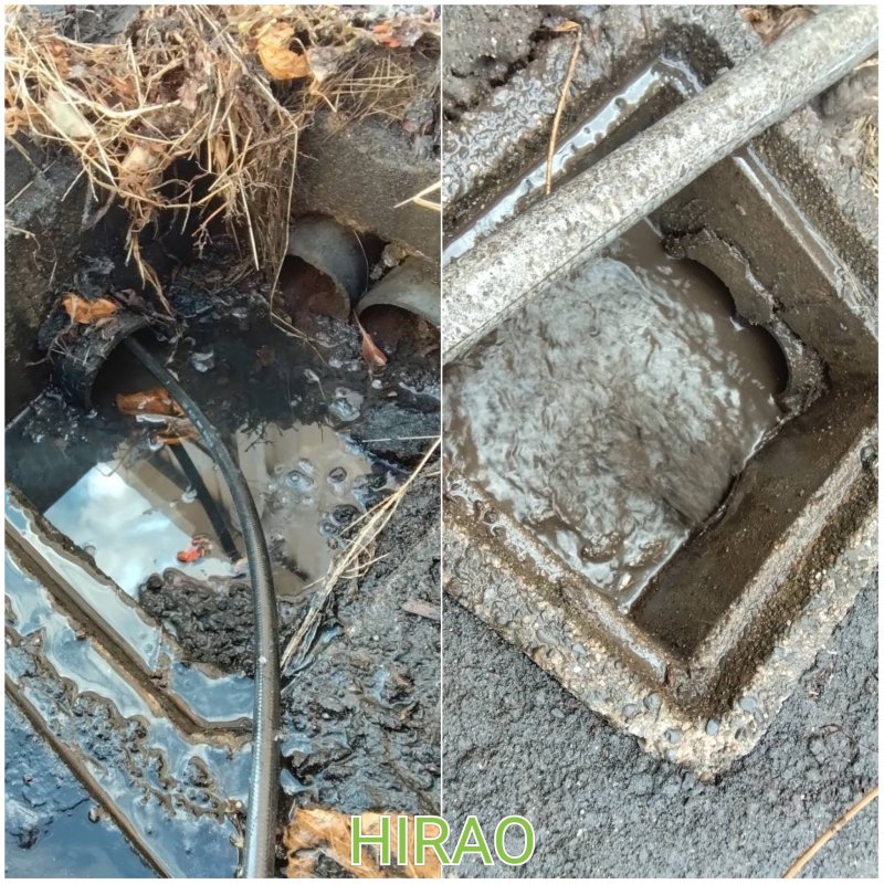 滋賀栗東市にて配管洗浄