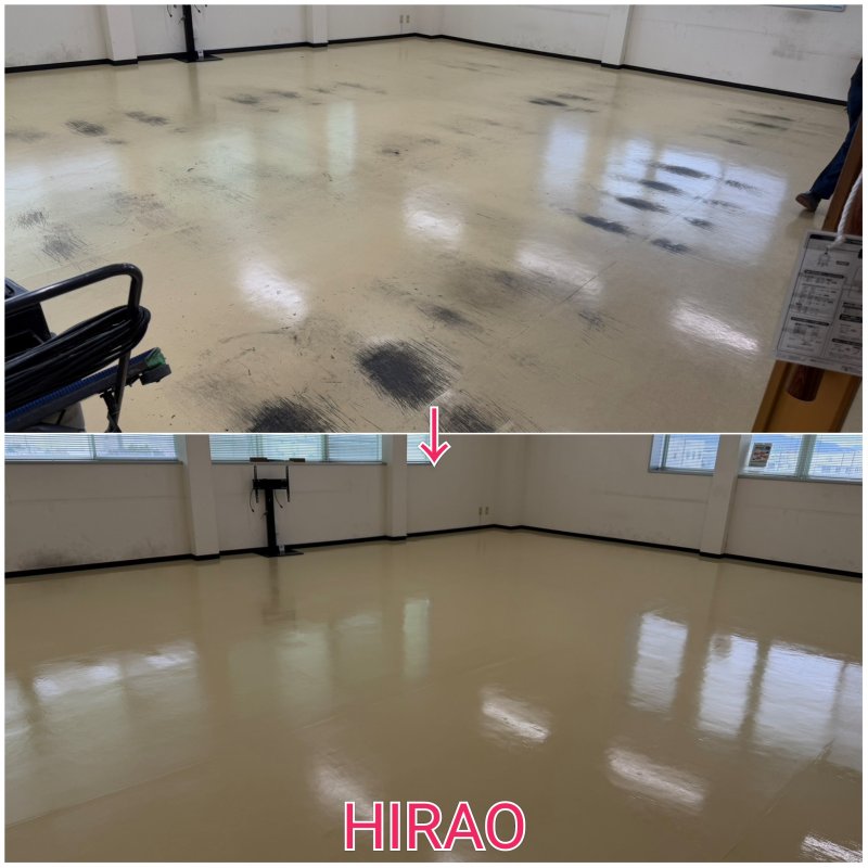 滋賀の清掃　定期清掃　会社様の定期清掃