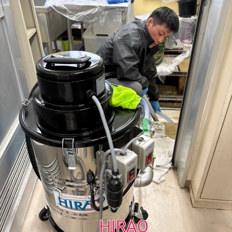 滋賀店舗様の厨房グリストラップバキューム洗浄