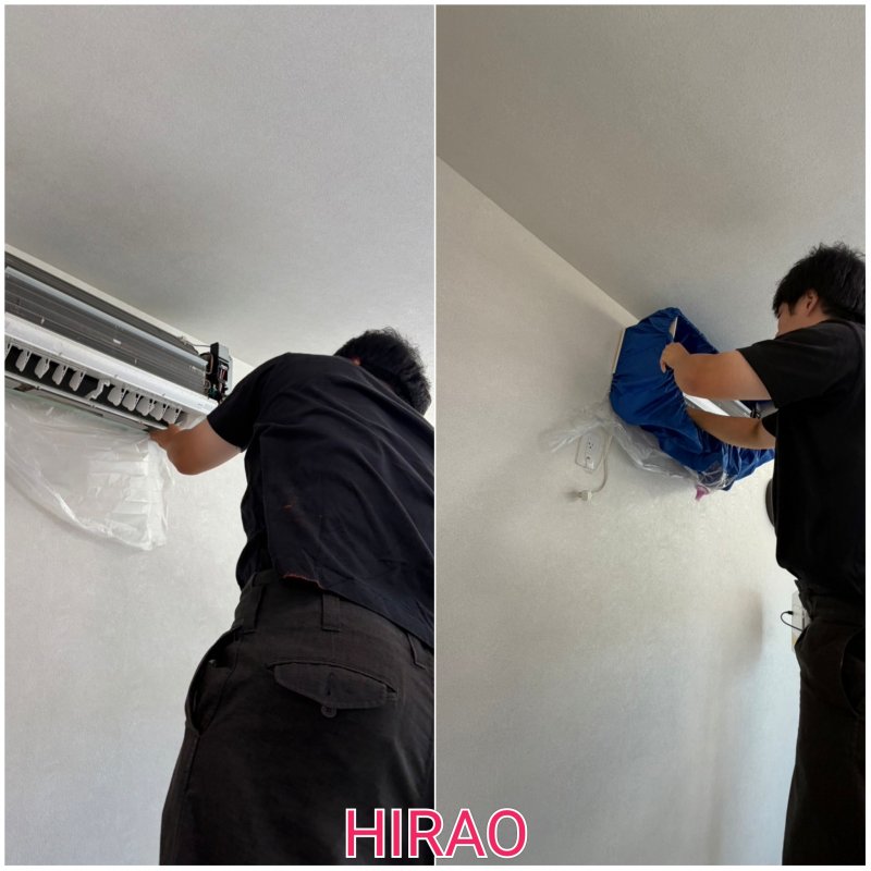 南草津にてクリニック様の空調他全面清掃