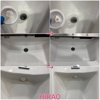 愛知にて物流倉庫様の小便器他ダイヤモンド研磨